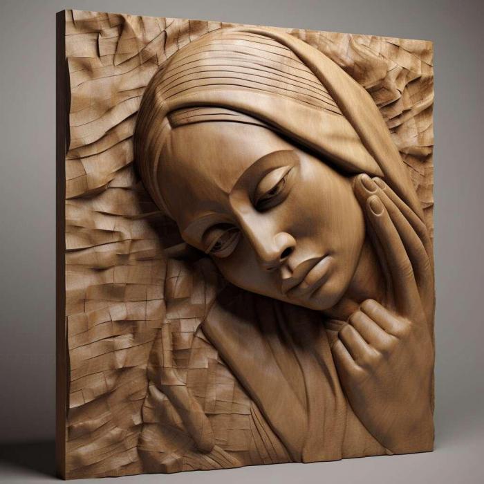 نموذج ثلاثي الأبعاد لآلة CNC 3D Art 